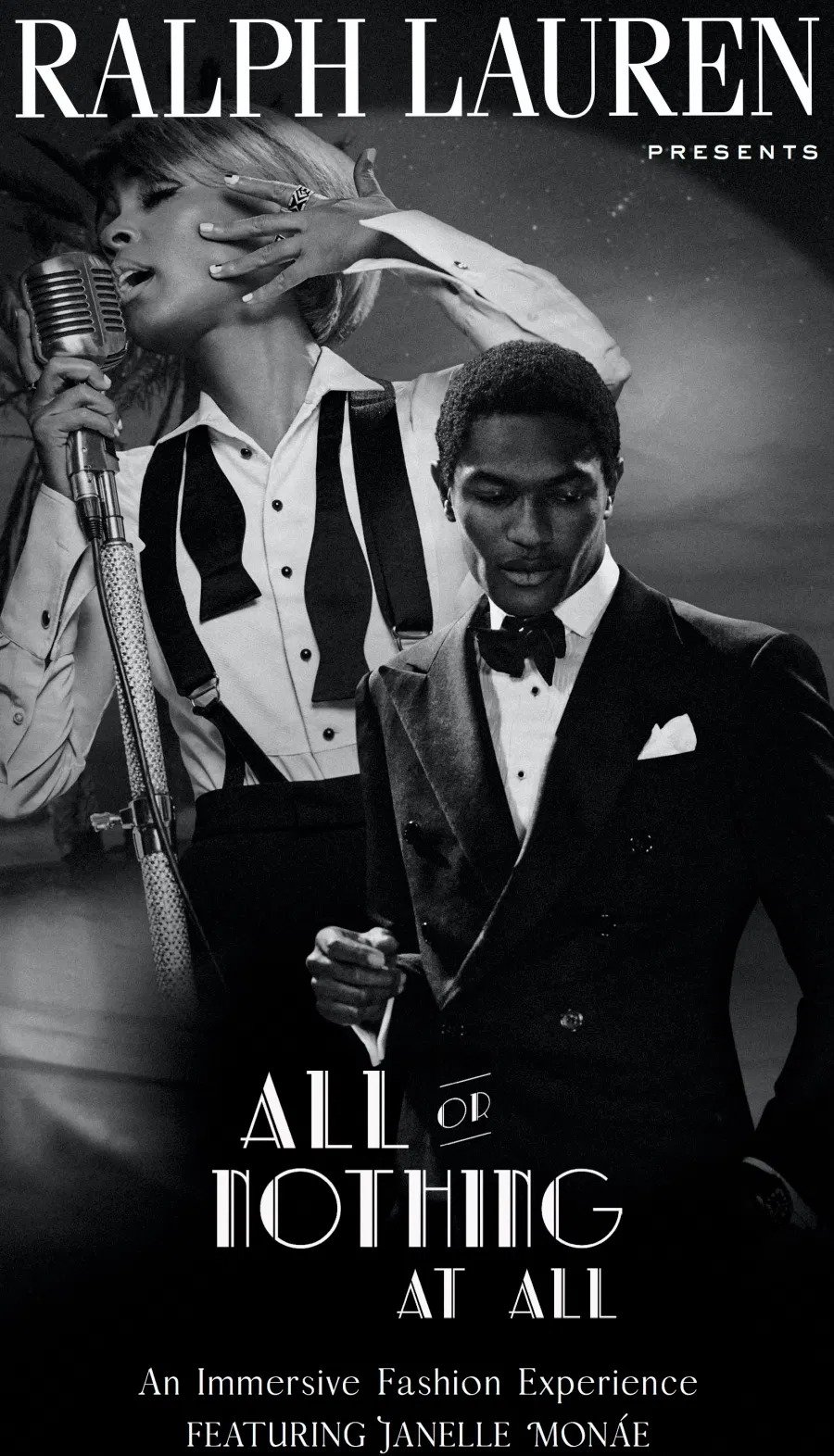 Janelle Monáe Teleports to Old Hollywood for a Ralph Lauren Fashion Film